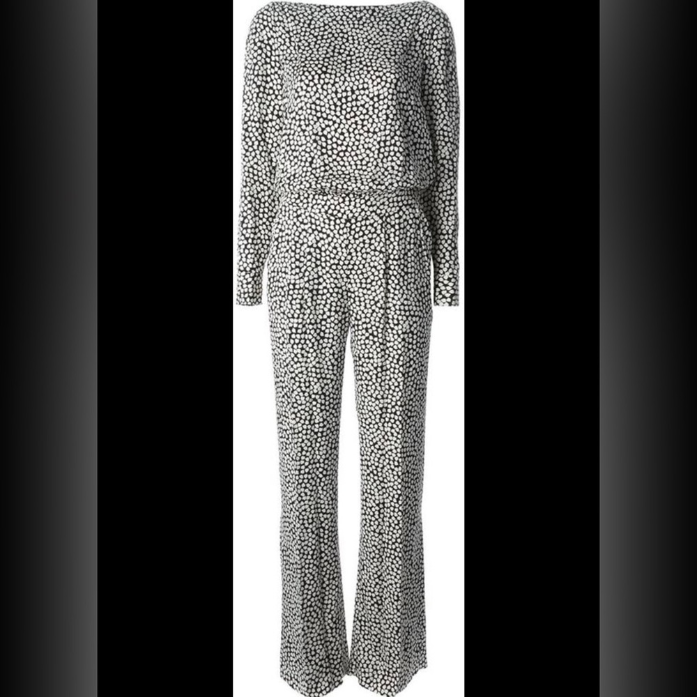 Diane Von Furstenberg Silk Jumpsuit